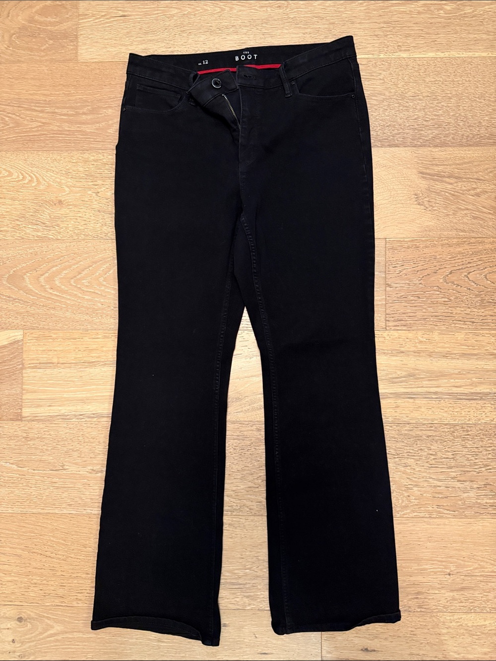 White House Black Market Black Bootcut Jeans